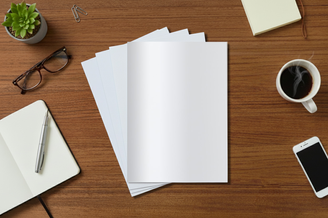 Calendario mockup revista